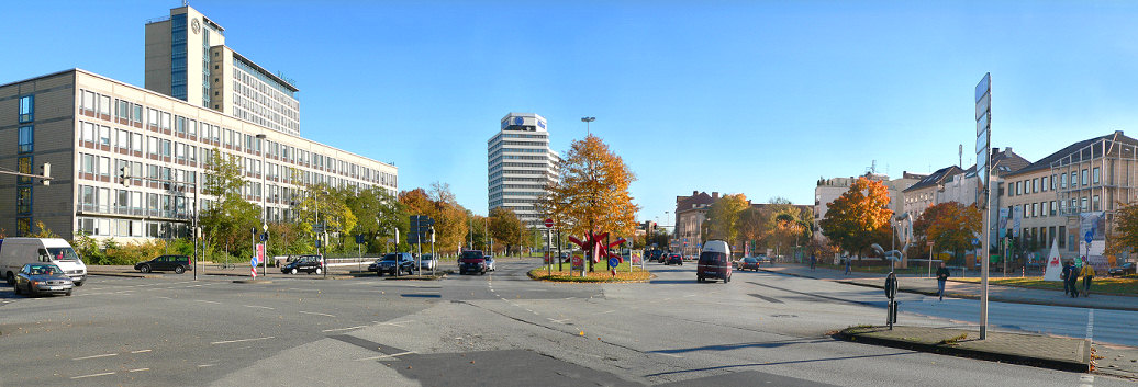 Panorama Königsworther Platz
