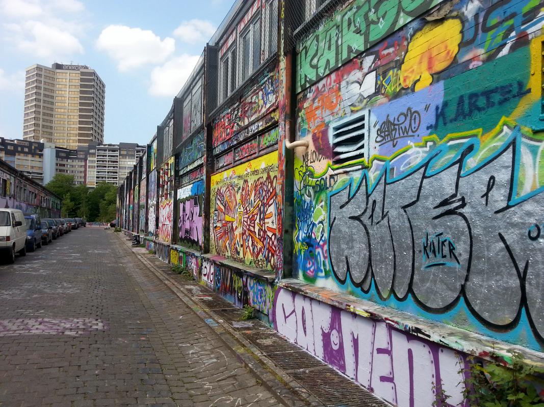 Graffiti an der Glocksee (Foto: enercity)