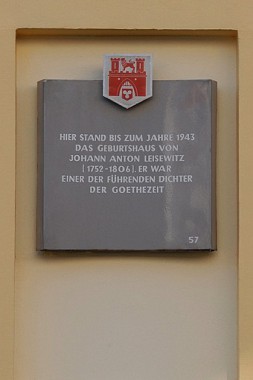 Geburtshaus von Johann Anton Leisewitz (Foto: Detlef René Spanka)