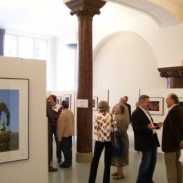 Ausstellungseröffung Blauer Faden