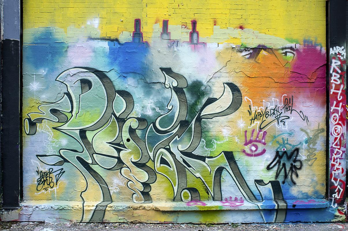 Graffiti an der Glocksee (Foto: enercity)