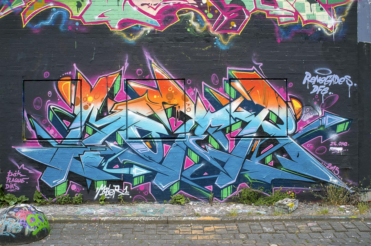 Graffiti an der Glocksee (Foto: enercity)