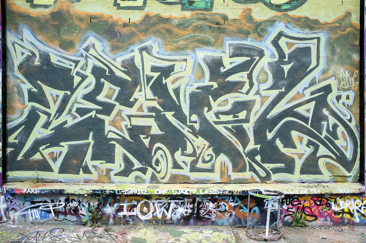 Graffiti an der Glocksee (Foto: enercity)