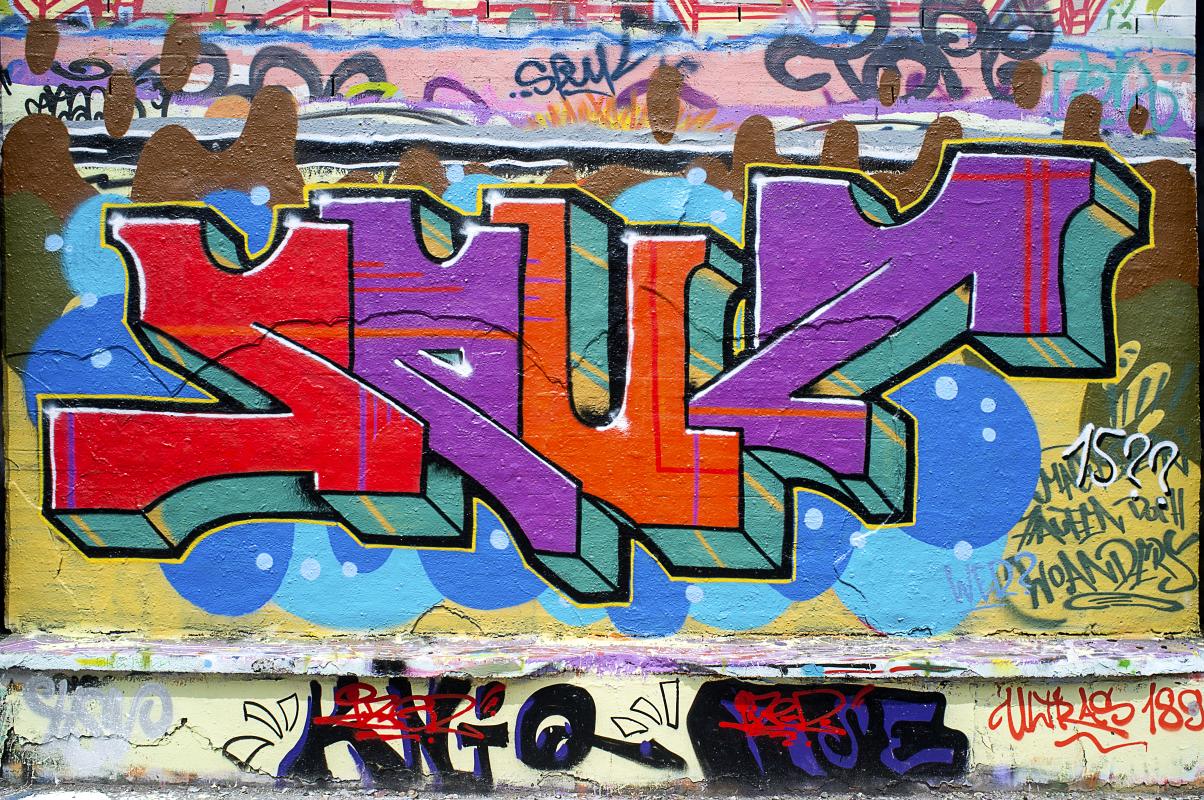 Graffiti an der Glocksee (Foto: enercity)