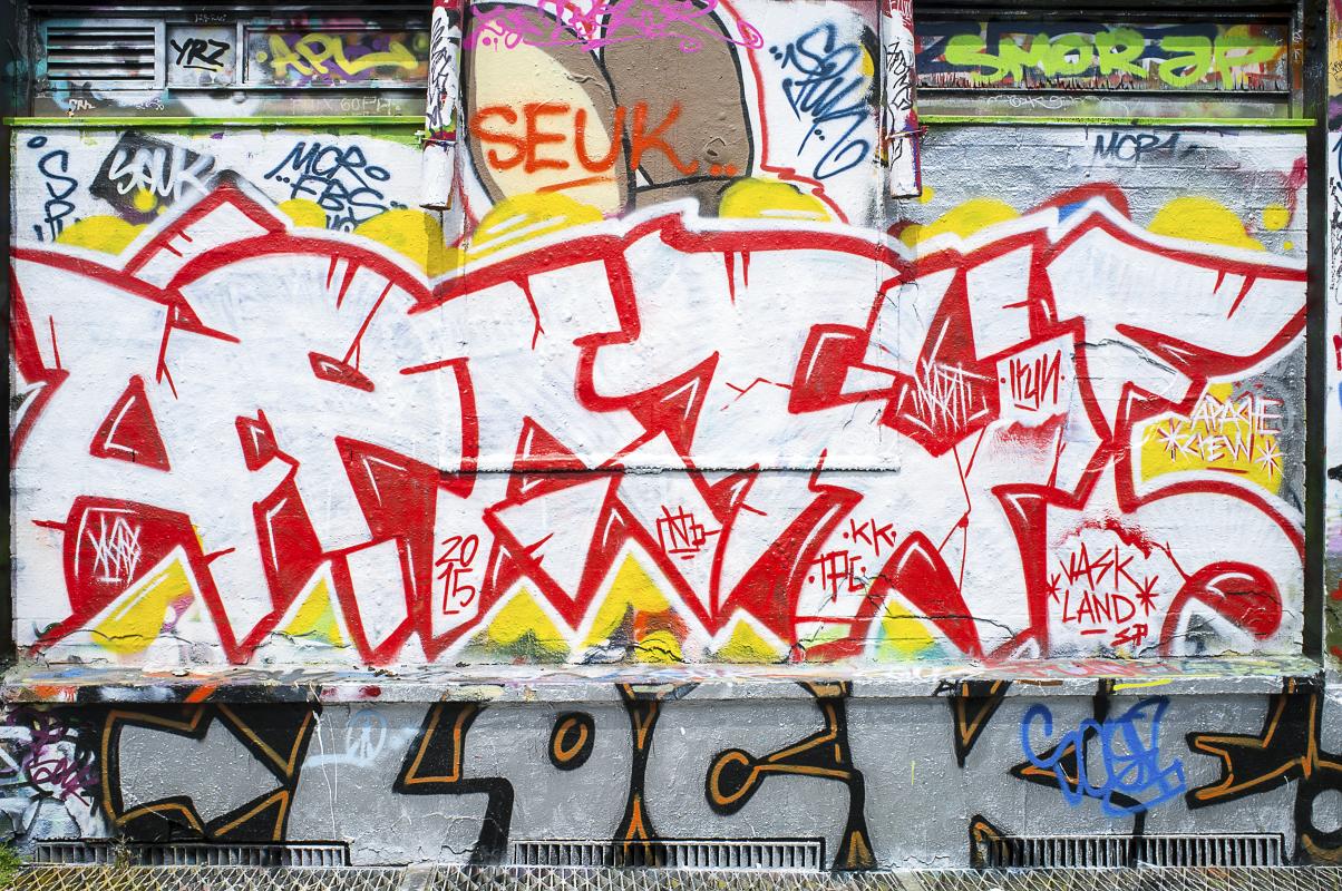 Graffiti an der Glocksee (Foto: enercity)