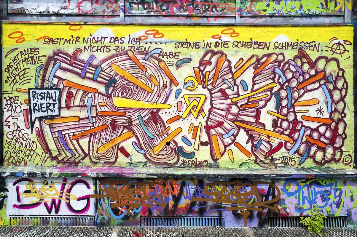 Graffiti an der Glocksee (Foto: enercity)