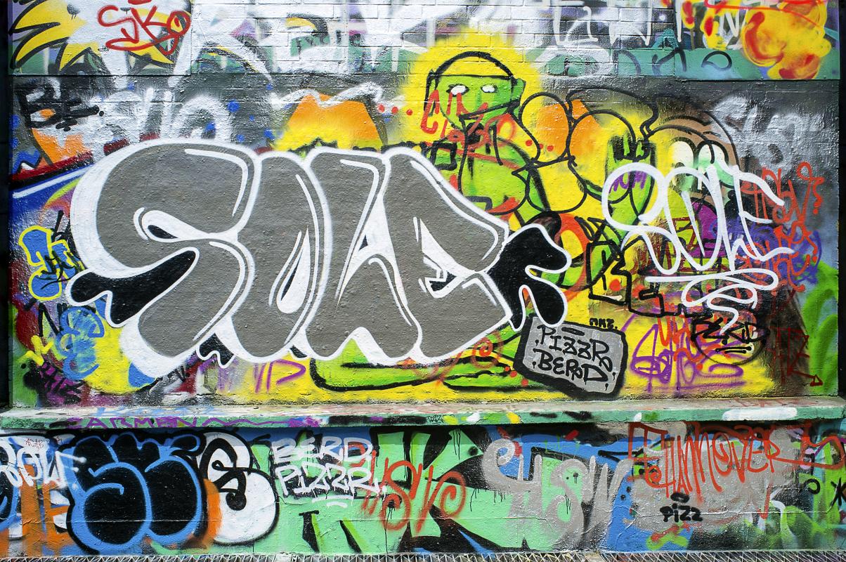 Graffiti an der Glocksee (Foto: enercity)