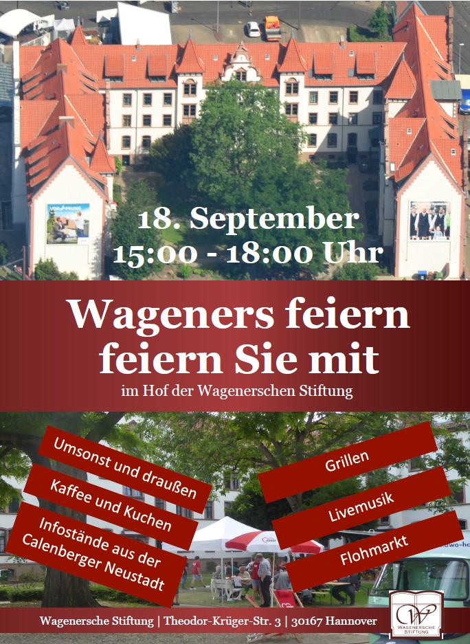 Wageners feiern - feiern Sie mit